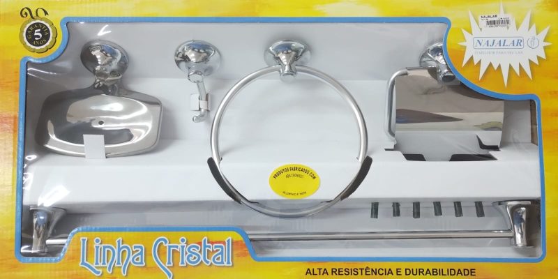 KIT BANHO INOX NAJALAR 5 PC 025 ref. 025862