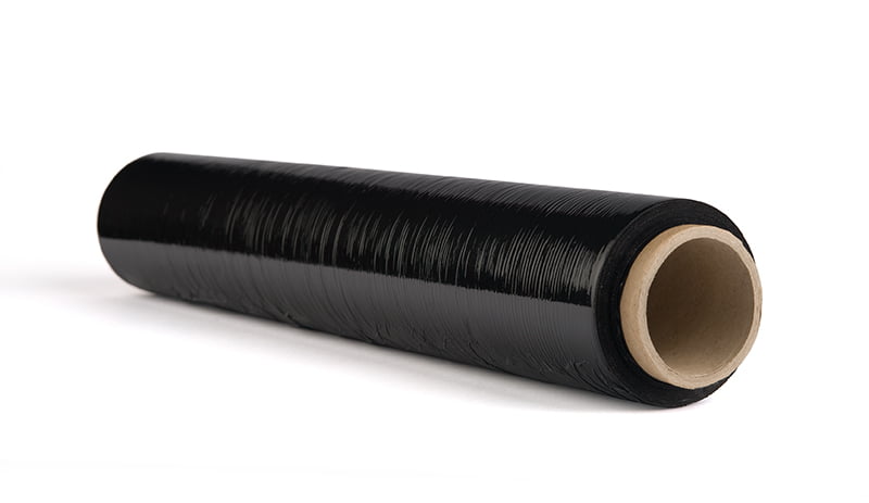 LONA PLAST.  ROLO FILME STRECHI PRETO 3KG 0.50CM ref. 025907