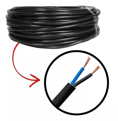 FIO CABO PP FLEXIVEL 2 X 4.0 ROLO C/ 100 MTS ref. 026760