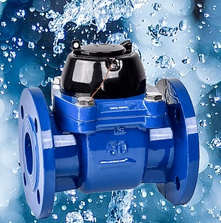 HIDROMETRO WOLTMANN TURBINA HOR DN 4 (100MM) FLANG. ref. 026149