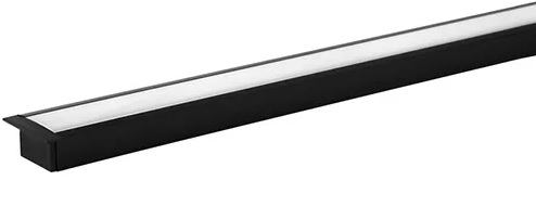 PERFIL ALUMINIO EMBUTIR PTO 25X14.5 BR 2 MT ref. 026102