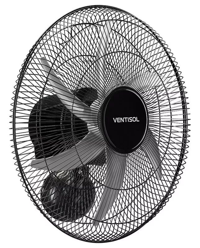 VENTO PAREDE   50 CENT.BIVOLT STEEL 200W PRETO ref. 026109