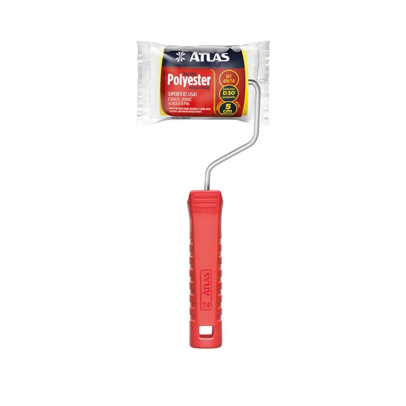 ROLO PINTURA ATLAS POLIEST. AMARELO 05 406/5A ref. 026151