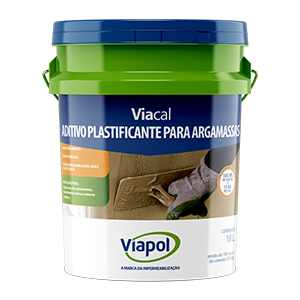VIAPOL VIACAL PLASTIF.     (V E D A L I T) BALDE 18 LITROS ref. 026164