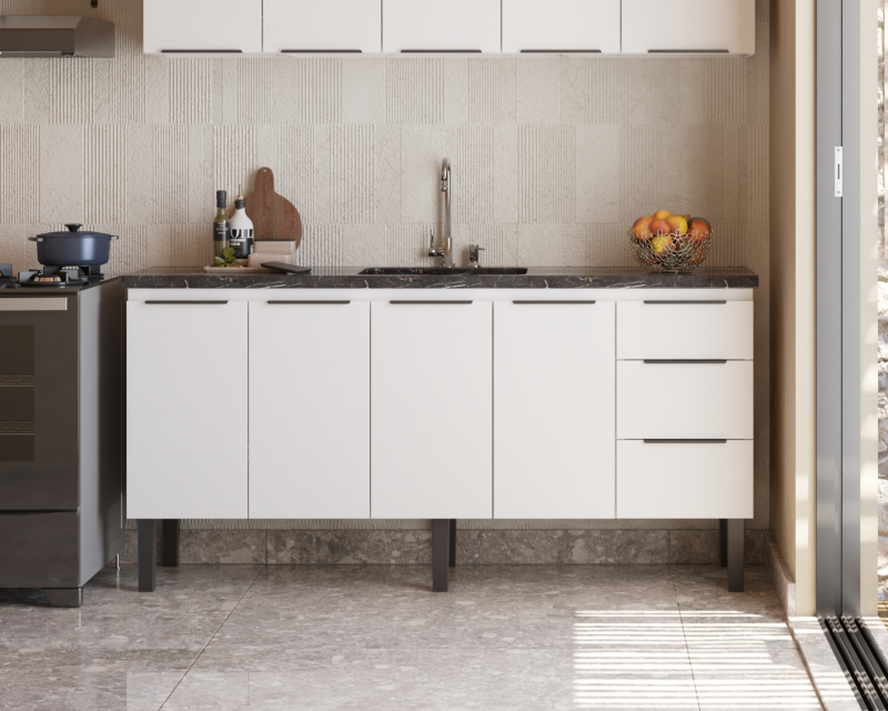 GAB. COZ. ACO 180 JUPITER BRANCO ref. 026178 - Imagem 3