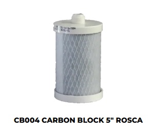 VELA P/ FILTRO 5P ROSCA    REFIL CARVAO ATIVADO CB004 PQ ref. 026283