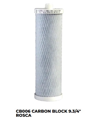 VELA P/ FILTRO 9.3/4P ROSCA    REFIL CARVAO ATIVADO CB006 ref. 026284