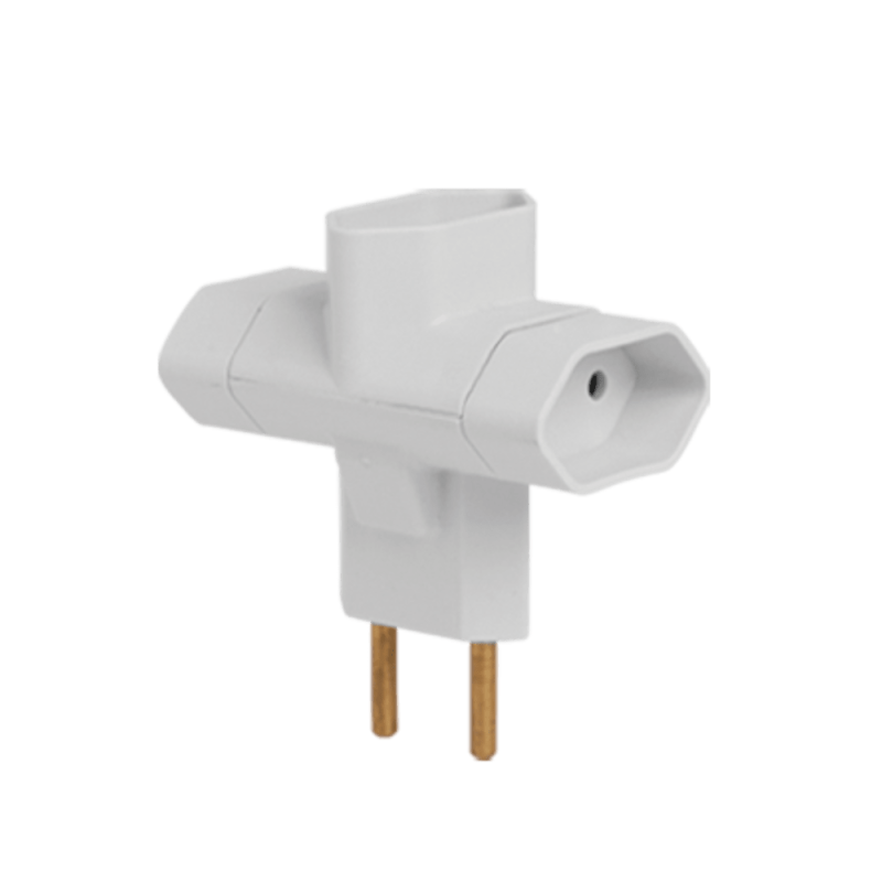 PINO ADAPTADOR  3 SAIDAS 2P 10A      ILUMI 1215 ref. 026391