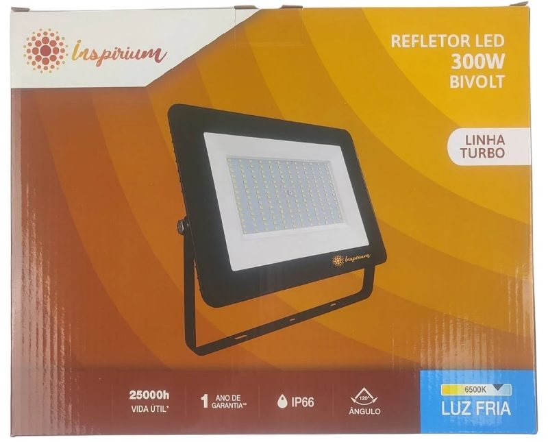 REFLETOR  LED INSPIRIUM SMD IP66 6500K BIV 300W ref. 026417