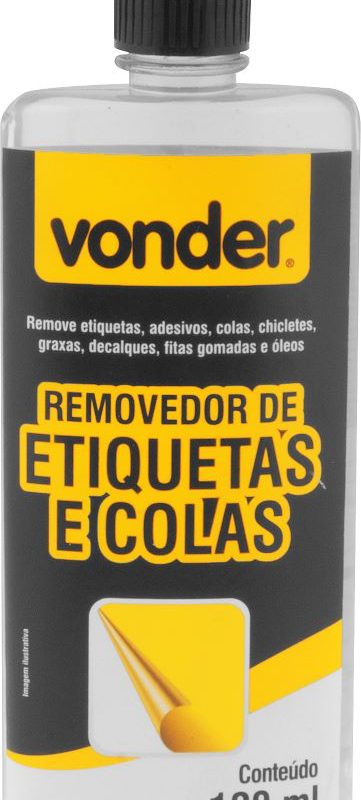 REMOVEDOR  ETIQUETAS E COLAS VONDER 120ML ref. 026518