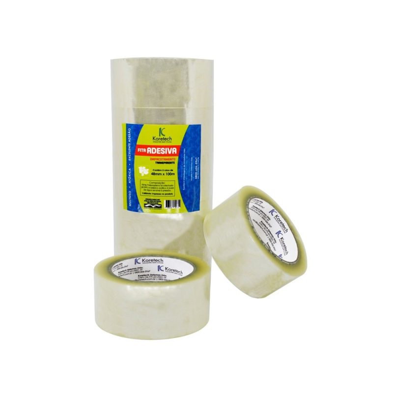 FITA EMBAL.TRANSPARENTE 48MMX100MT RL GRANDE ref. 026826