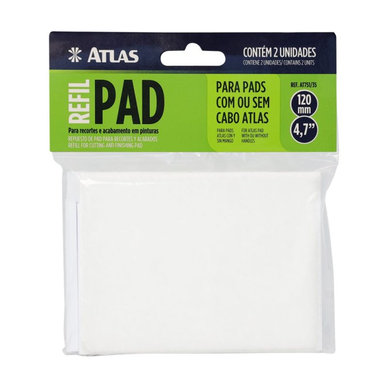 ROLO PINTURA PAD P/RECORTE **REFIL** AT751/35 (NOVO) ref. 026865