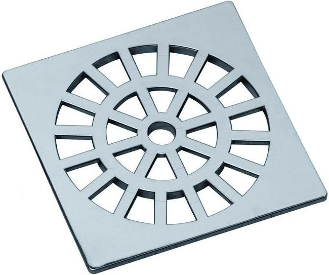 GRELHA PLAST. QUA 15X15 CROMADA GR6 ref. 06.0118
