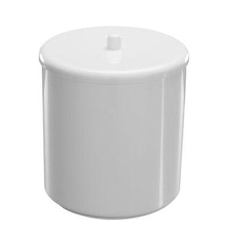 LIXEIRA PLASTICO MULTIUSO 21X25 CT3 BRANCA ref. 06.0222
