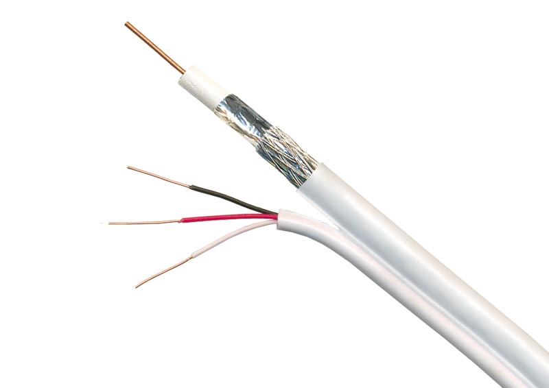 FIO TV CABO 1 COAXIAL 47% + TRIPOLAR PARABOLICA ref. 07.2720