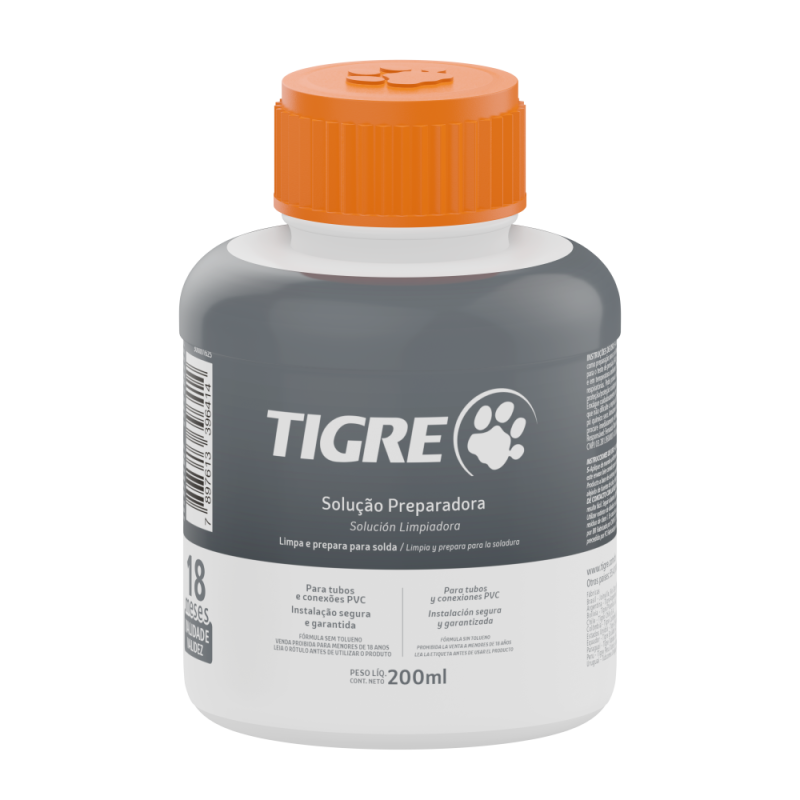 SOLUCAO LIMPADORA 200GR TIGRE ref. 09.0086