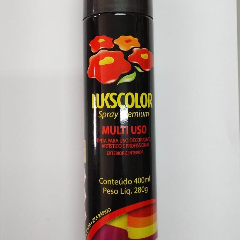 SPRAY LUKS GRAFITE METALICO 400ML ref. 11.0255