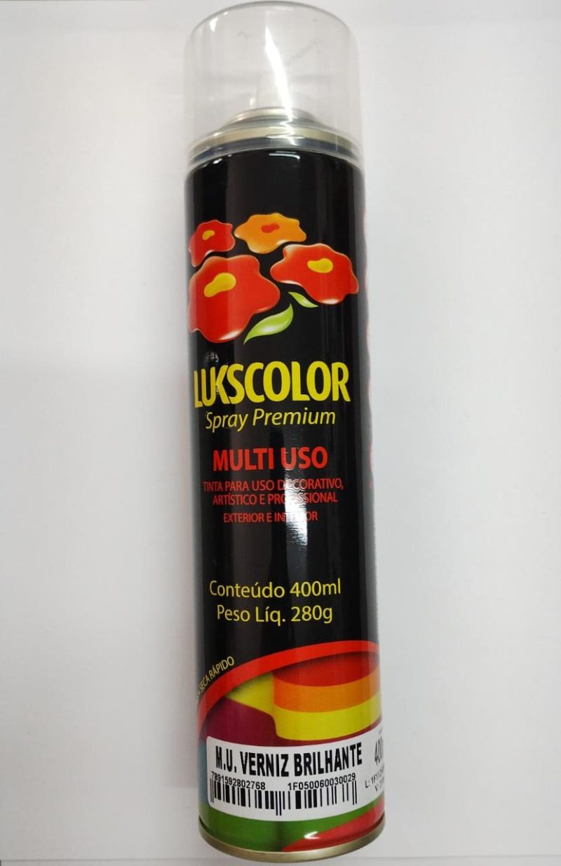 SPRAY LUKS VERNIZ MULTI USO BRILHANTE 400ML ref. 11.0262