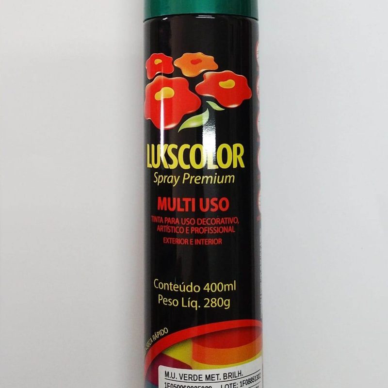 SPRAY LUKS VERDE METALICO 400ML ref. 11.0266