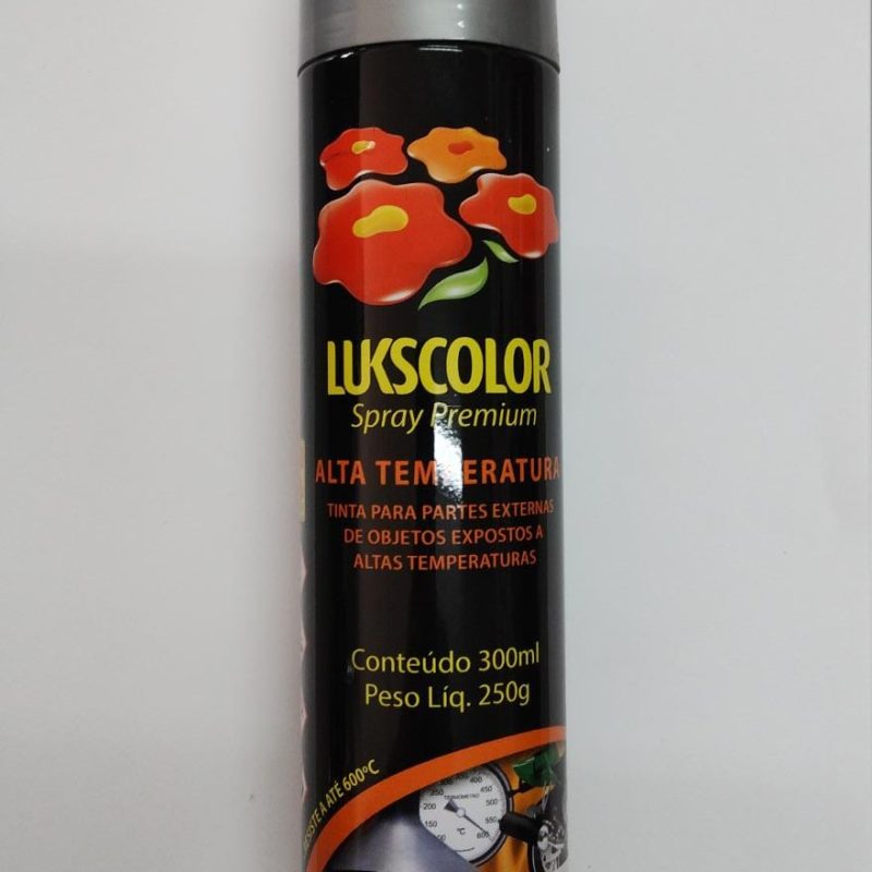 SPRAY LUKS ALTA TEMP. ALUMINIO METALICO 300ML ref. 11.0269