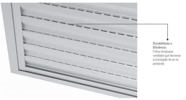 PORTA AL.BCO LAMINADA (37MM)  64-E VENTILADA ref. 10721