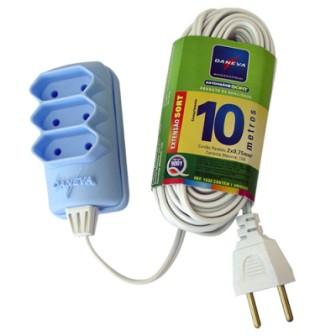 EXTENSAO ELETR. 10A DAN.NBR 2P 10 MTS ref. 12.0131