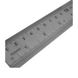 REGUA ACO INOX 1000MM ref. 12.0461