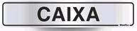 PLACA SINAL.AL.05X25 CAIXA ref. 12.0542