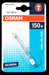 LAMPADA HALOGENA OSRAM  150WX127V 75MM ref. 12.0641
