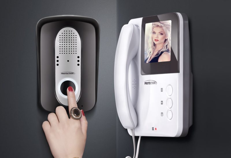 INTERFONE KIT VIDEO PORTEIRO COLORIDO PT-3000 ref. 12.0699