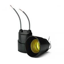SOQUETE PLAST.E-27 L C/RABICHO W.R. ref. 12.0754