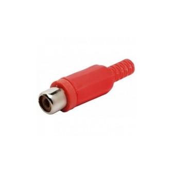 PINO FEMEA RCA C/ PROTETOR VERMELHO ref. 12.1121