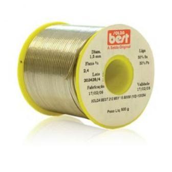 SOLDA CARRETEL 2.4MM AMARELO 500 GRS ref. 12.1419