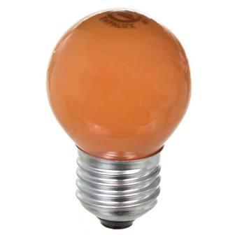 LAMPADA BOLINHA 15W X 110 LARANJA ref. 12.3291