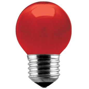 LAMPADA BOLINHA 15W X 110 VERMELHA ref. 12.3310