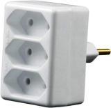 PINO ADAPTADOR  3 SAIDAS 2P 10A      PERLEX 250 ref. 12.3710
