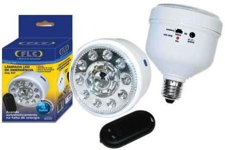 LUMINARIA  PROMO LAMPADA C/ CONTROLE FLC E-27 LED ref. 12.1399