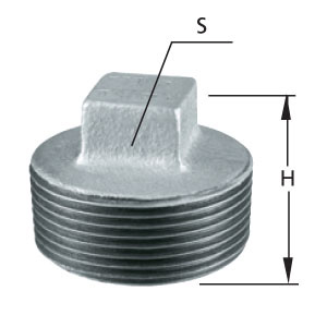 TUPY PLUG     FERRO GALV.A 1/4X1/4 ref. 13.0384