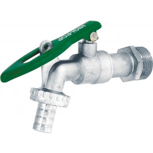 TORNEIRA ESFERA JARDIM P/ CADEADO 1/2X3/4 VERDE ref. 13.0646