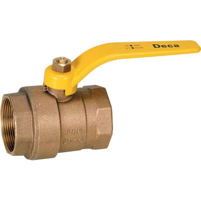 REGISTRO ESFERA METAL LATAO  3/4 DECA-AMARELO ref. 13.0980
