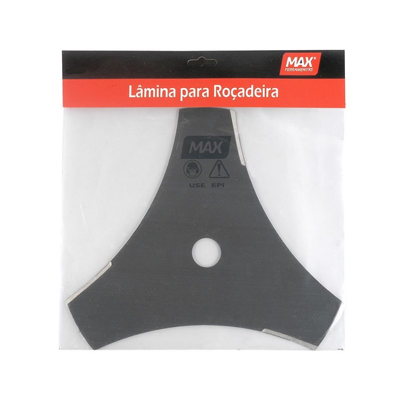 LAMINA P/ ROCADEIRA 3 PONTAS FURO 20MM ref. 020138
