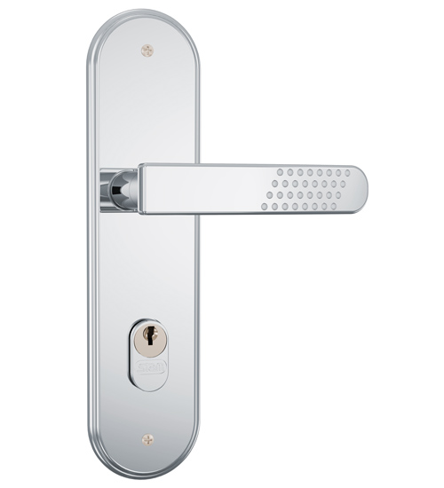 FECHADURA STAM EXT 1601/21 INOX ref. 14.0894