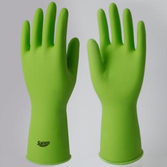 LUVA PROTECAO LATEX VERDE A FORR. TOP P ref. 14.1992
