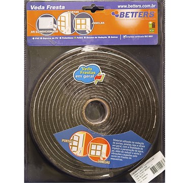 VEDA FRESTA FELTRO  25X03X05MT CZA ref. 14.2001
