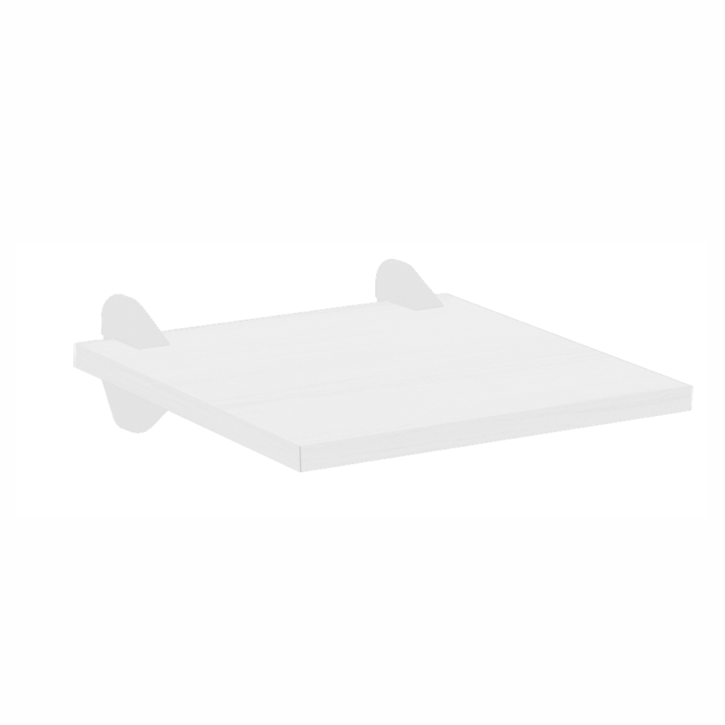 PRATELEIRA KIT ESSENCIAL BRANCA TB 19.5X26.5 C/SUP. ref. 14.2025