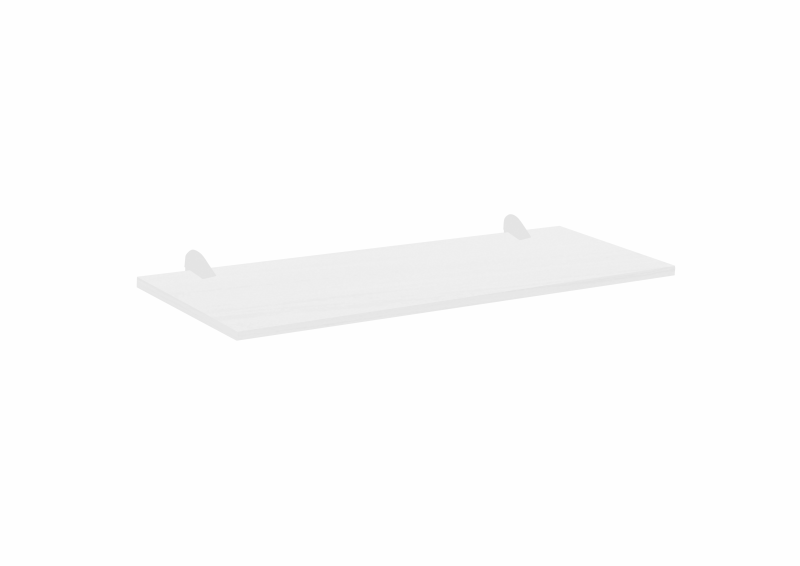 PRATELEIRA KIT ESSENCIAL BRANCA TB 19.5X67.5 C/SUP. ref. 14.2033