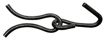 GANCHO REDE CHUMBAR PRETO 1374/2 ZP (CADA) ref. 14.4729