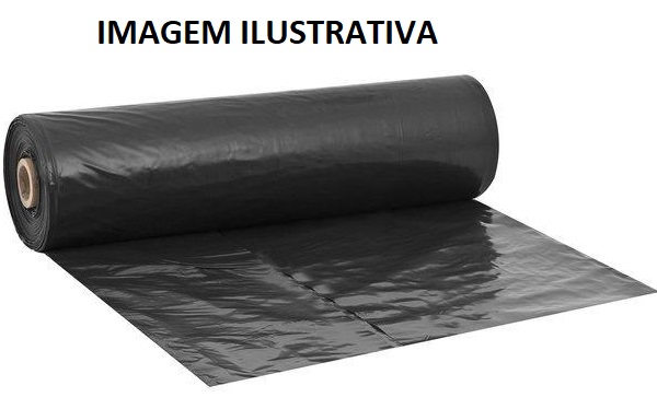 LONA PLAST.  ROLO PRETA      4X100 12KG ref. 022874