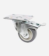 RODIZIO C/BASE GIRATORIA 312NP 03 POL. C/FREIO ref. 14.1609