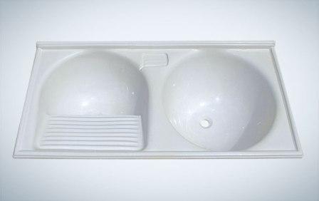 TANQUE SINT.MARM.RORATTO 1.40 DUPLO UNICOLOR ref. 18.0004